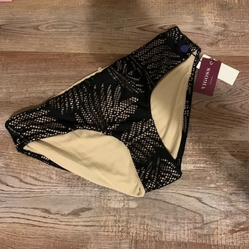 NWT Vigoss Black Swimming Bottom